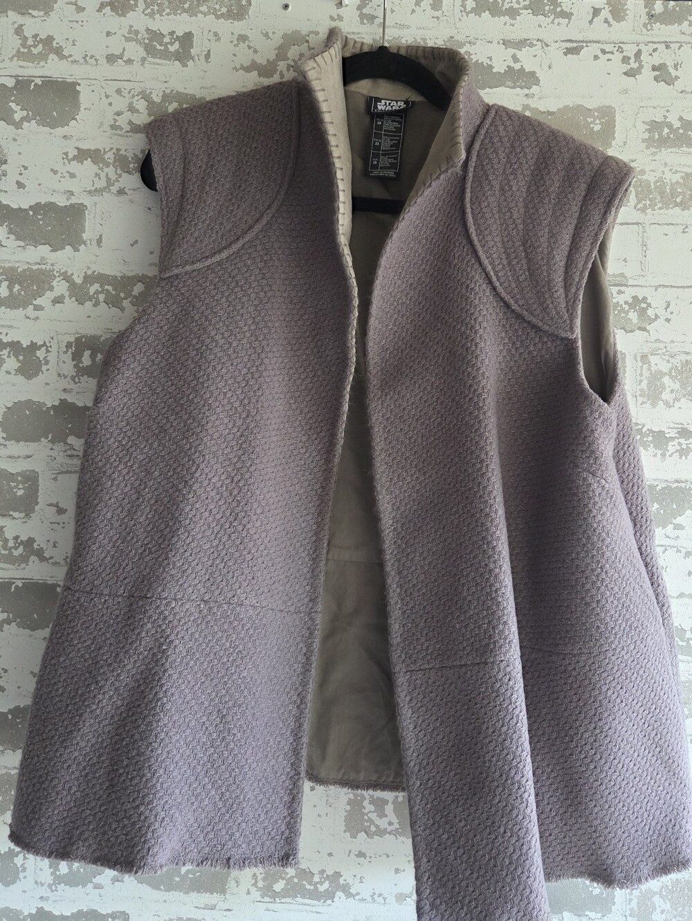 Star Wars Galaxy's Edge Women’s Wool Blend Vest - Size 2X